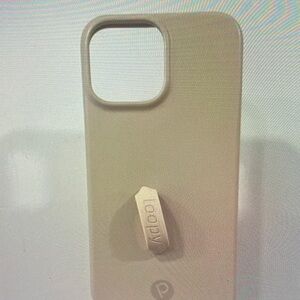Loopy Case Tan Phone Case with Loop